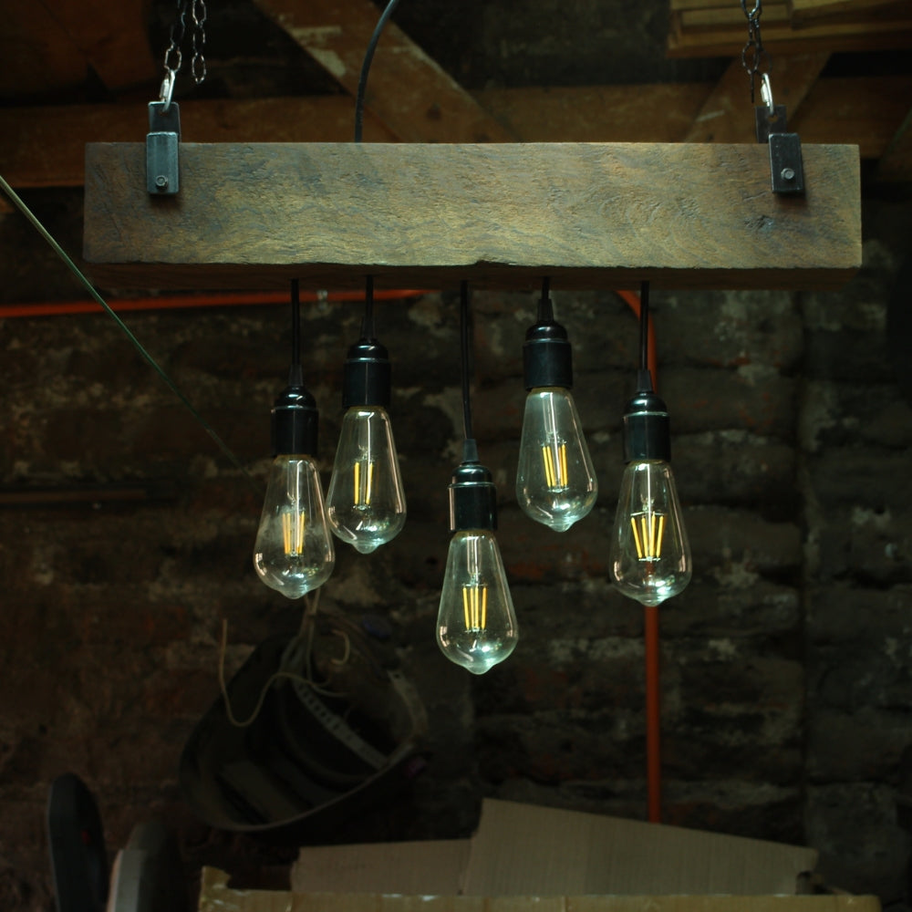 Lámpara de Techo - Roble