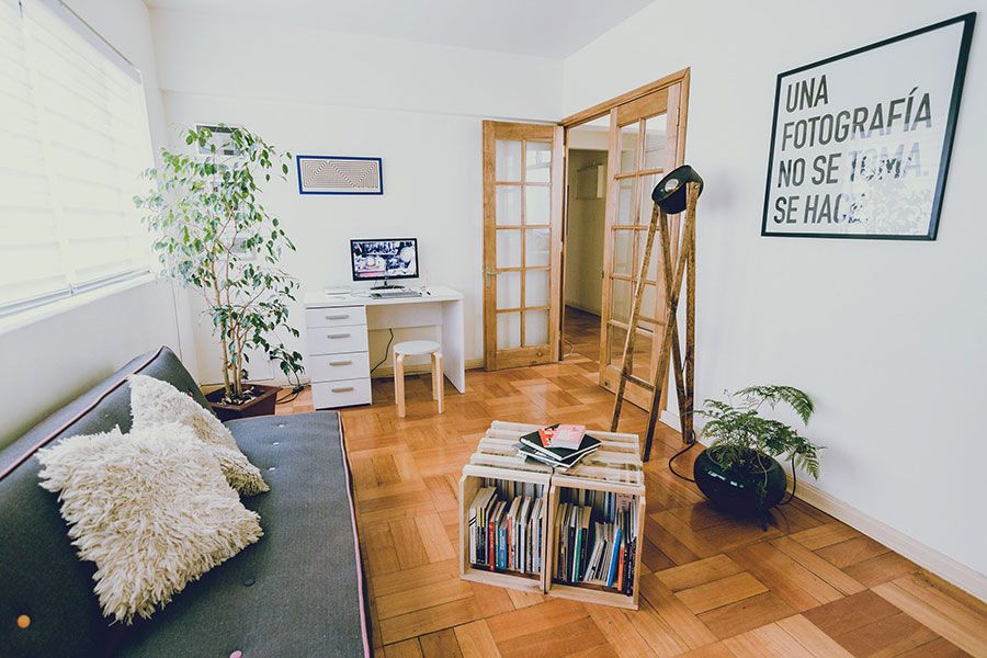 lampara pie departamento