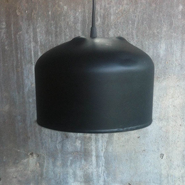 lampara techo balon de gas reciclado